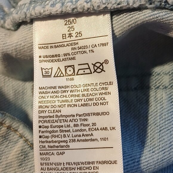 GAP Women;s Lightweight Maxi Denim Skirt - Picture 8 of 8